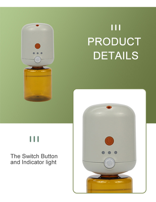 1.5W 130ml Capacity Motion Sensor ABS White Wall Plug in Aroma Diffuser