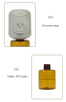 1.5W 130ml Capacity Motion Sensor ABS White Wall Plug in Aroma Diffuser