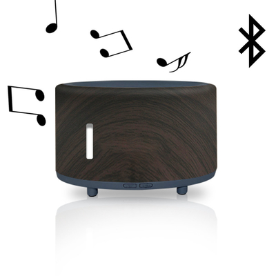 Máy Tạo Độ Ẩm Siêu Âm USB Bluetooth Loa Nghe Nhạc 7 Đèn LED Nhiều Màu Sắc Thay Đổi Máy Khuếch Tán Tinh Dầu Hương Liệu
