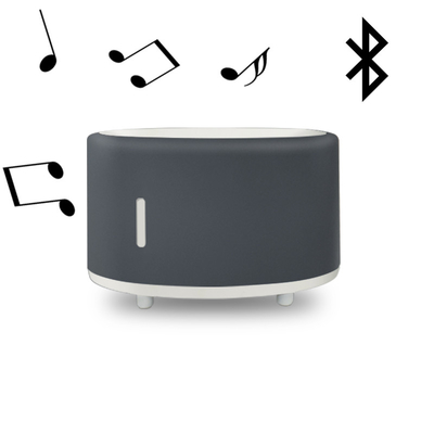 Máy Tạo Độ Ẩm Siêu Âm USB Bluetooth Loa Nghe Nhạc 7 Đèn LED Nhiều Màu Sắc Thay Đổi Máy Khuếch Tán Tinh Dầu Hương Liệu