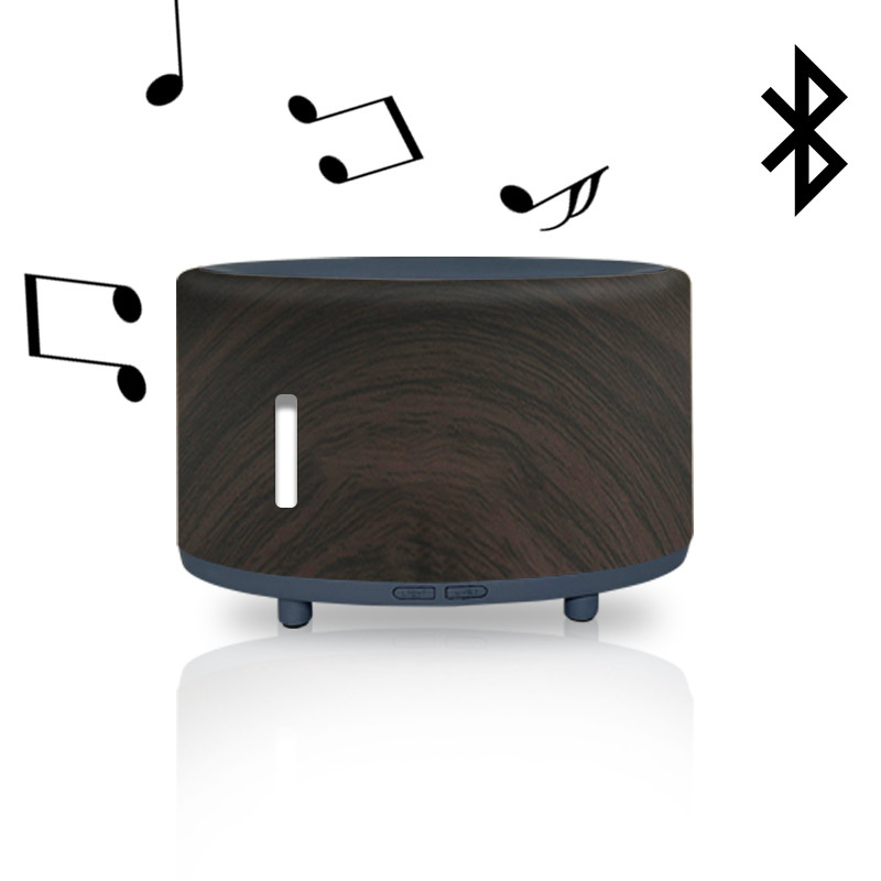 Máy Tạo Độ Ẩm Siêu Âm USB Bluetooth Loa Nghe Nhạc 7 Đèn LED Nhiều Màu Sắc Thay Đổi Máy Khuếch Tán Tinh Dầu Hương Liệu